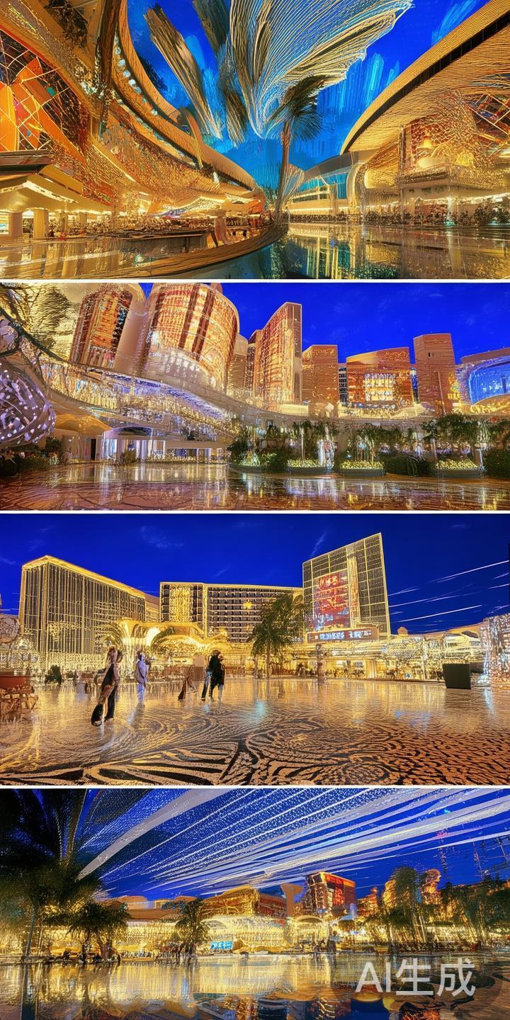 在澳门威尼斯人度假村的热闹氛围中，家庭和朋友们总能