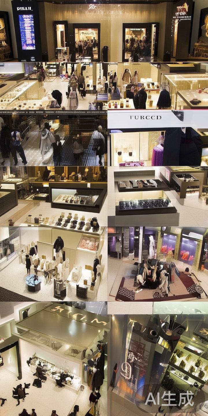 在这里，消费者可以体验到许多国际一线品牌，例如Gu