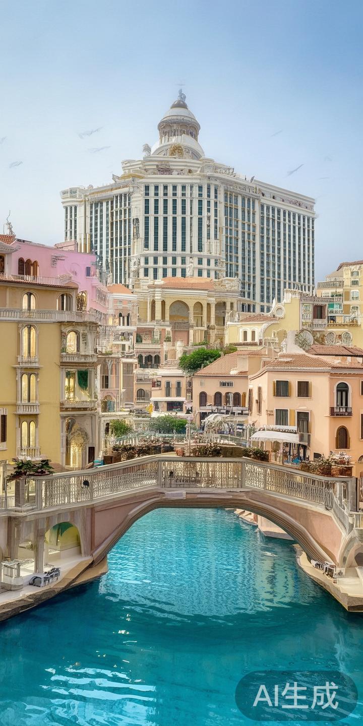 详尽指南:如何乘坐交通工具前往澳门威尼斯购物娱乐综合体 澳门威尼斯购物娱乐综合体位于澳门特别行政区的氹仔岛